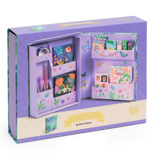 Set de papetărie Marie cu design tropical, Djeco