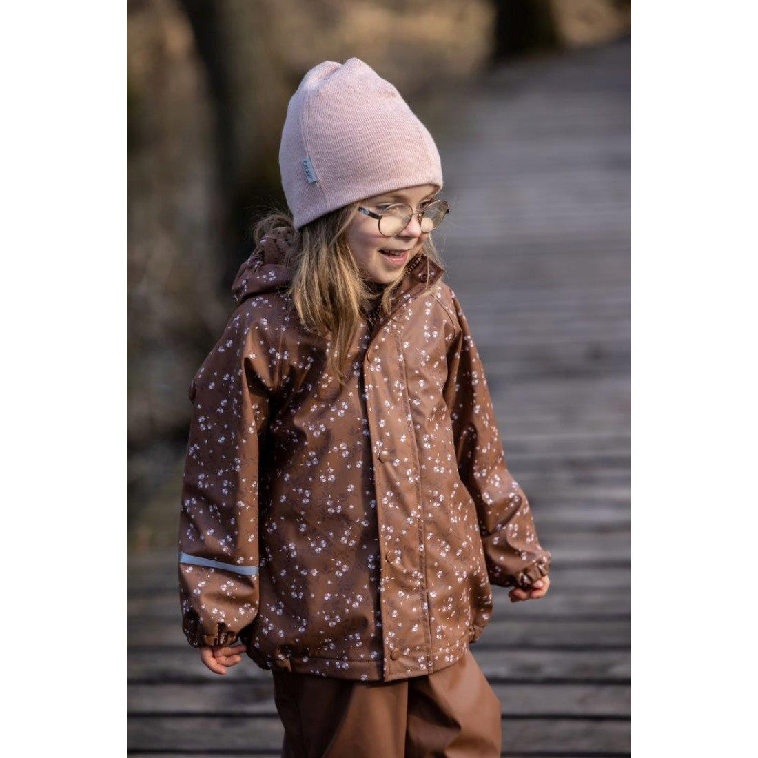 Set căptușit cu fleece pentru ploaie și vreme rece - CeLaVi - Aztec