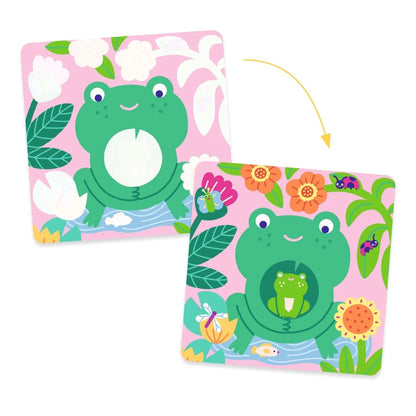 Set Pictură cu Apă Animale din Grădină – Colorat Magic Reutilizabil 18 luni+ | Djeco