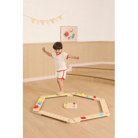 Set senzorial de echilibru pentru copii, Viga