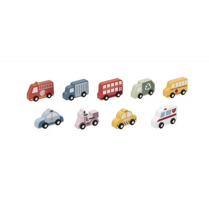 Set Vehicule Urbane cu cutie, PolarB Viga
