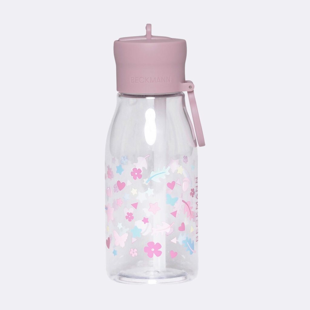 Sticlǎ de băut Beckmann pentru copiii de grǎdinițǎ 400 ml, Roz