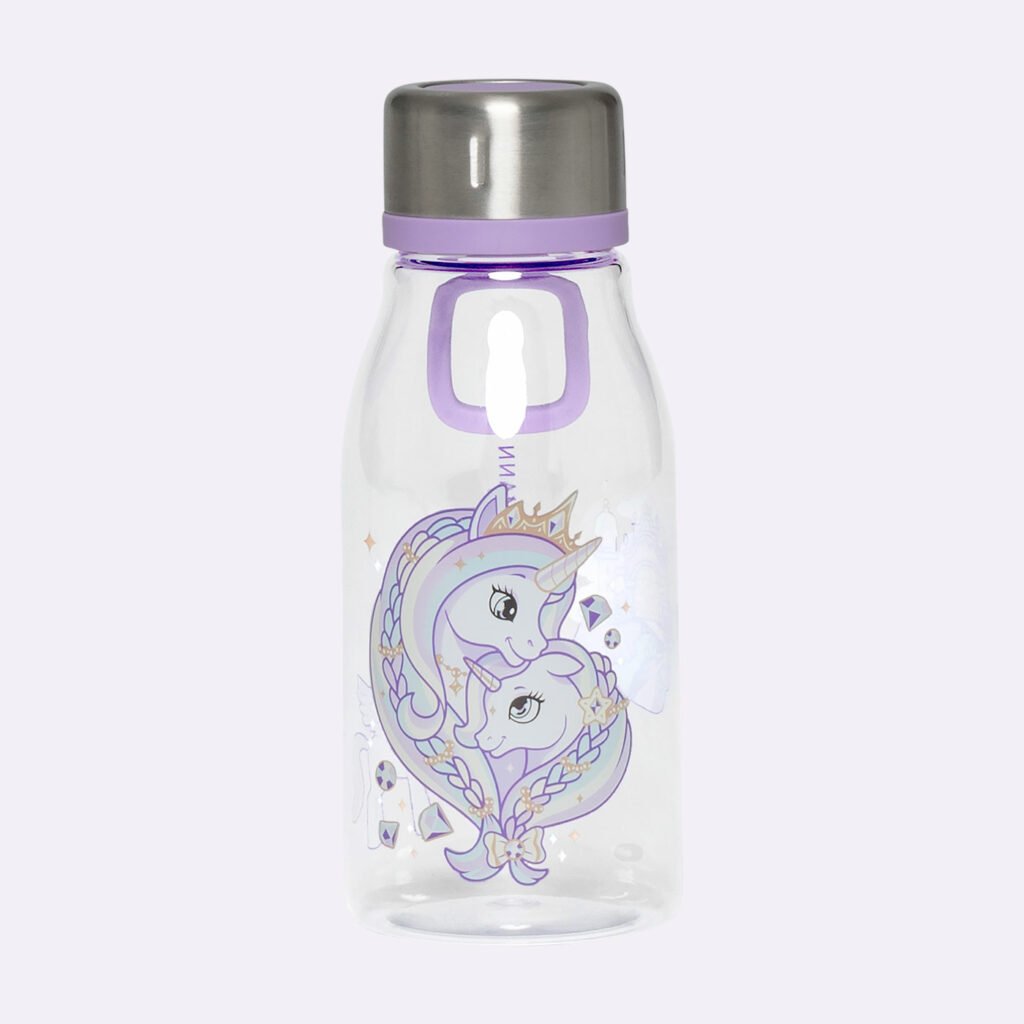 Sticlă pentru copii, Unicorn Princess, 400 ml