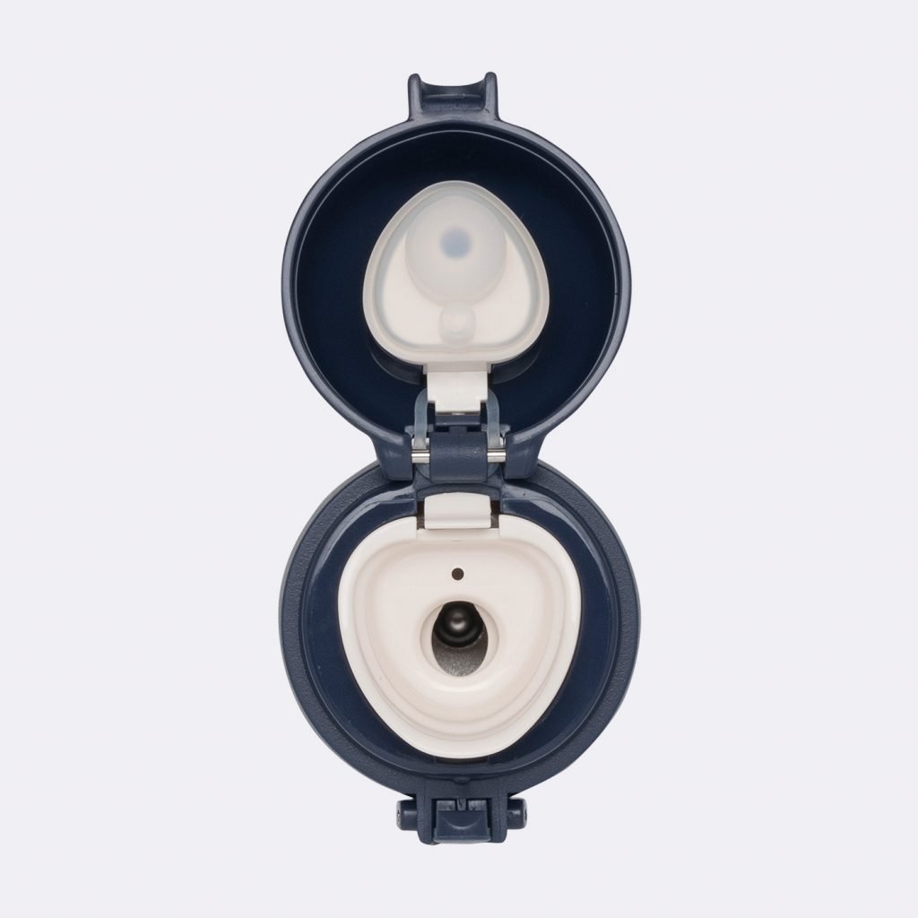 Sticlă Termică Beckmann – Albastru, 320 ml