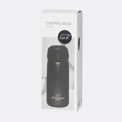 Sticlă Termică Beckmann – Negru, 320 ml