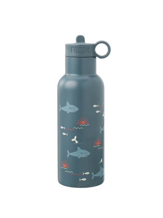 Sticlă termos pentru copii, 500 ml, model Rechin