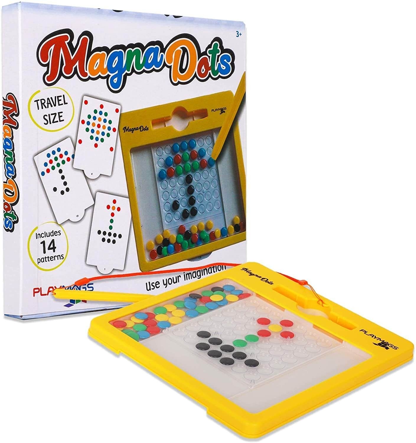 Tablă magnetică de desenat Playmags Magna Dots Small (Travel Size)