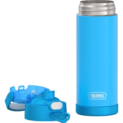 Termos pentru copii cu capac de hidratare - albastru neon - Thermos