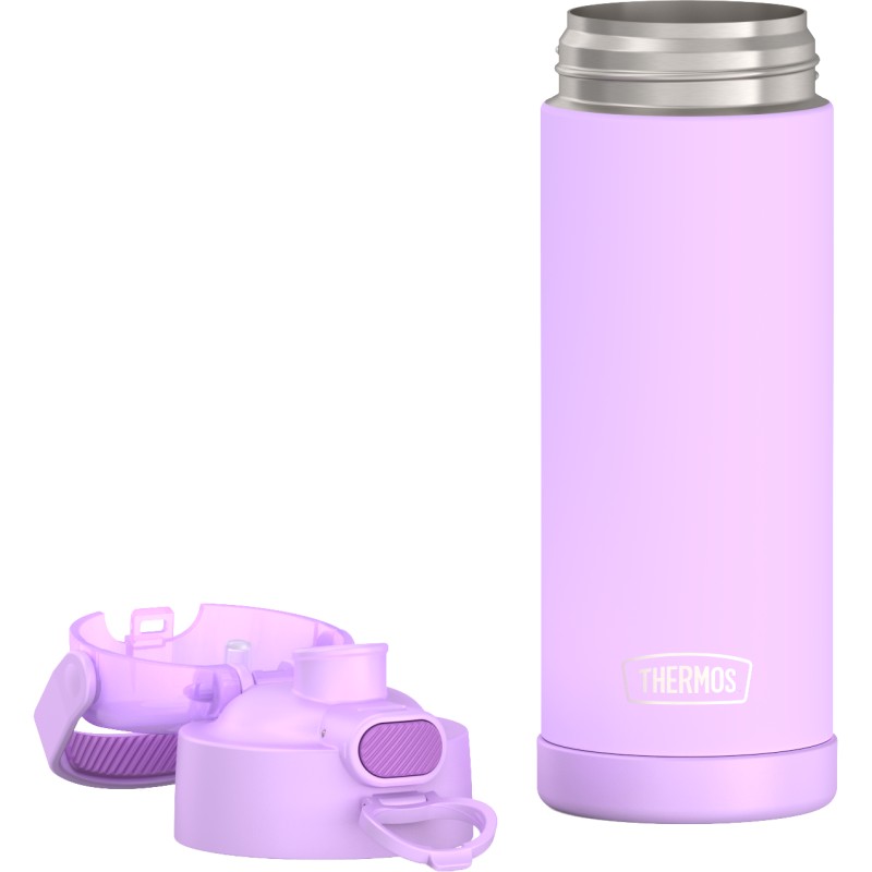 Termos pentru copii cu capac de hidratare - violet neon - Thermos