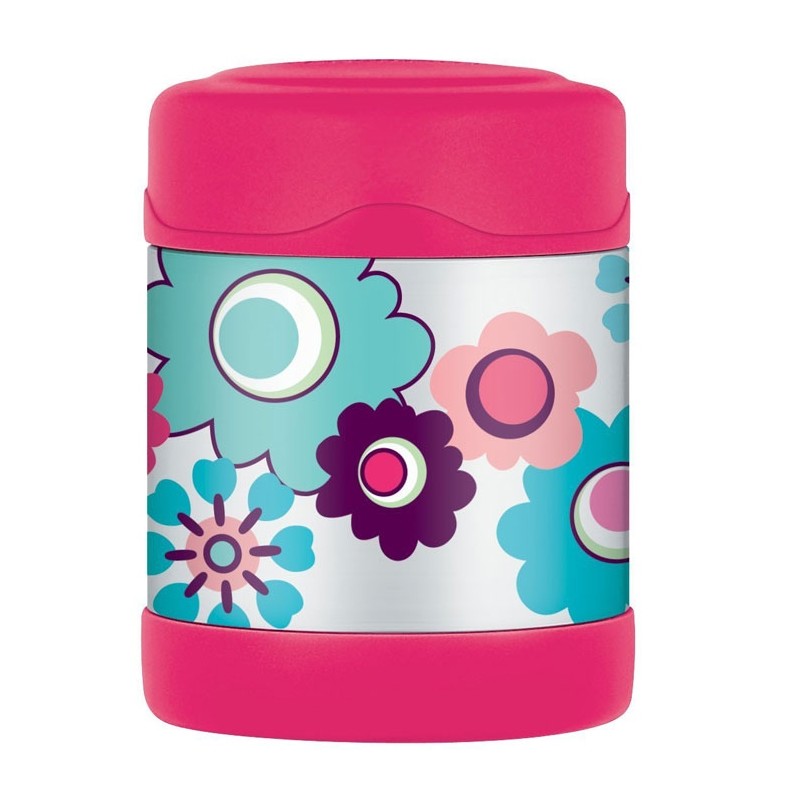 Termos pentru copii pentru mâncare - flori, 290 ml - Thermos