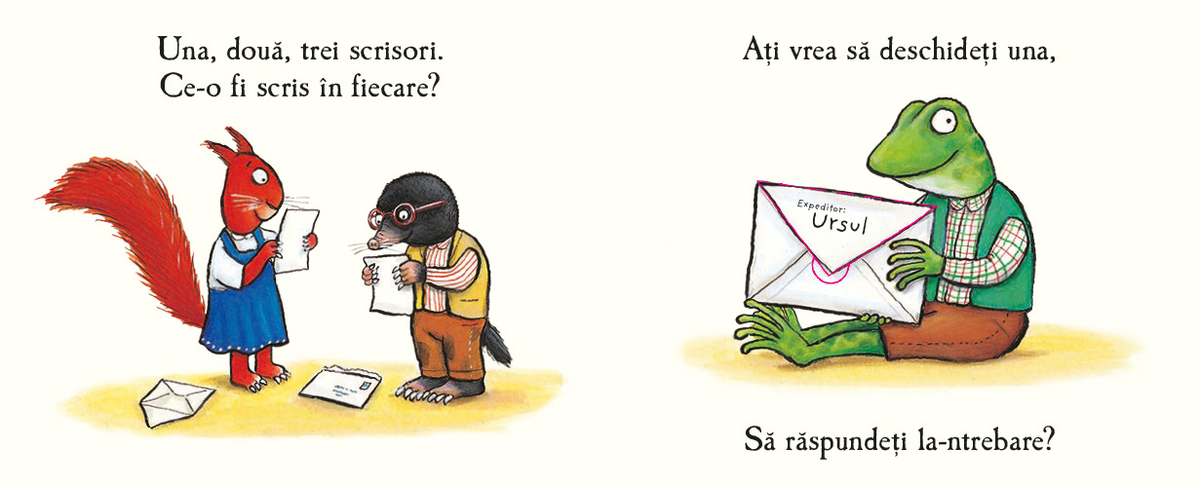 Ursul e poștaș - de Julia Donaldson