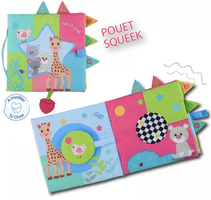 Vulli Carte senzorială Girafa Sophie, dimensiune mare