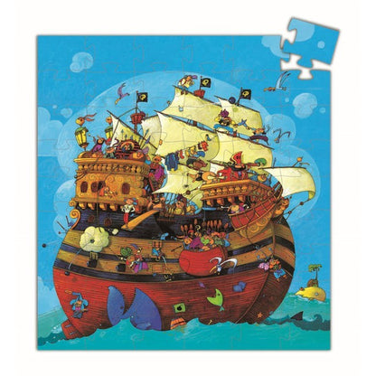Puzzle Djeco Corabia lui Barbarossa - 54 de piese