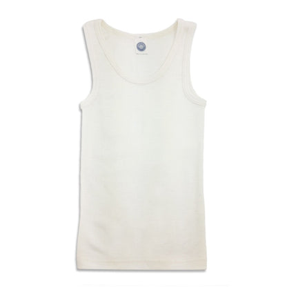 Maieu din lână și mătase natur, organic - Cosilana