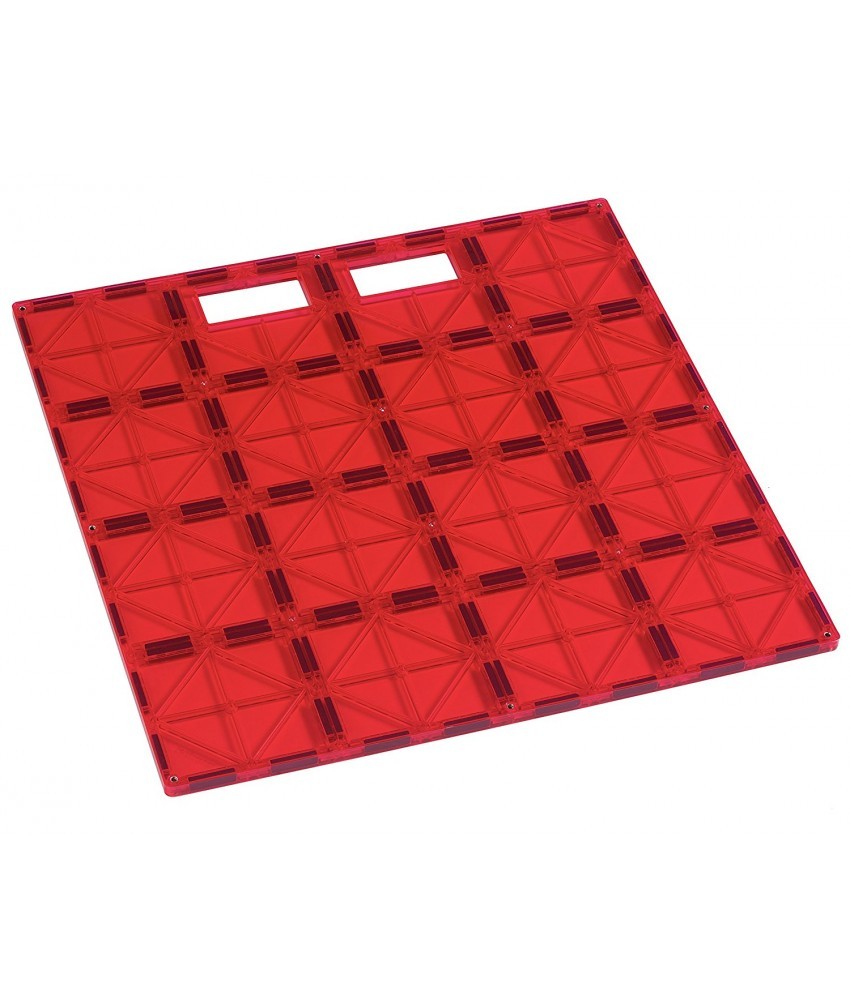Set Playmags Stabilizator: 1 Placă De Bază Pentru Construcții Playmags MagnaBoard Stabilizatoare + 4 Pătrate Mari