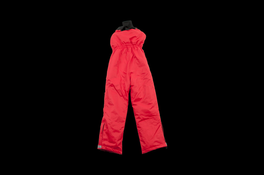 Pantaloni de iarna cu bretele red - Ducksday