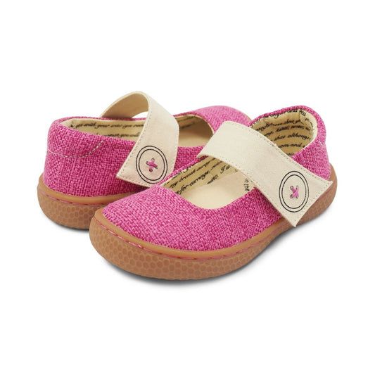 Pantofi Carta II Mary Jane Pink Pouch - Livie&Luca