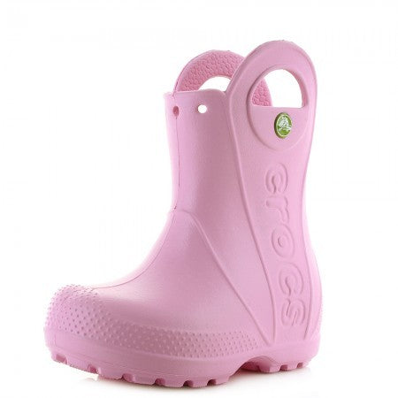 Cizme Crocs - Kids’ Handle It Rain Boot - Carnation Pink
