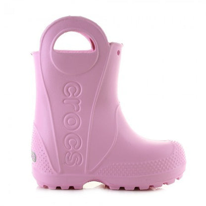 Cizme Crocs - Kids’ Handle It Rain Boot - Carnation Pink