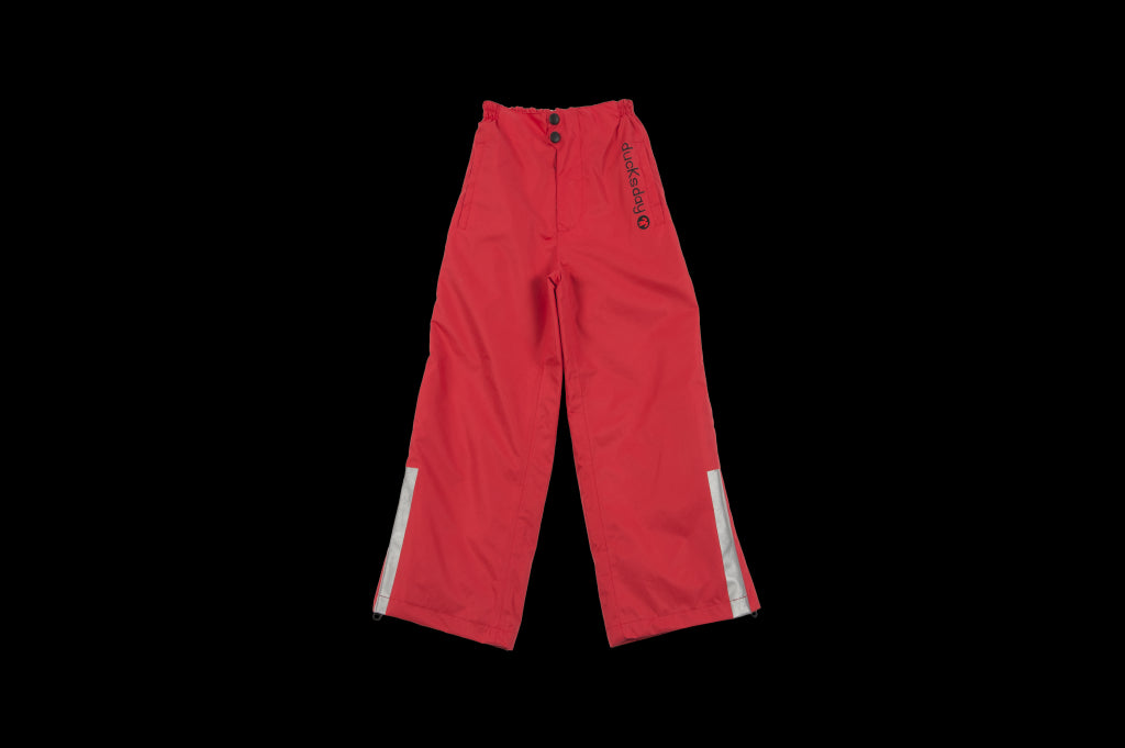 Pantaloni de ploaie (impermeabili) Red - Ducksday