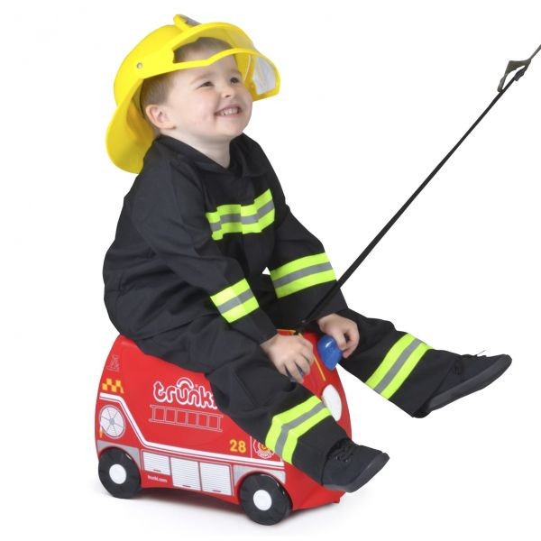 Valiza Trunki - FRANK - Masina de pompieri
