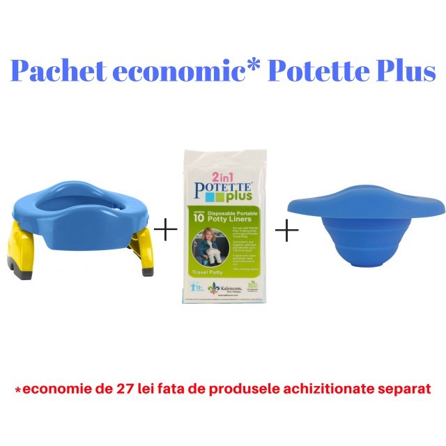 Potette Plus - PACHET ECONOMIC ALBASTRU