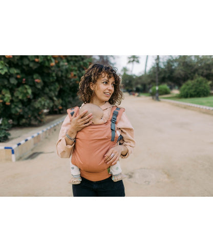 Marsupiu Ergonomic Boba X Apricot complet ajustabil pentru orice vârstă