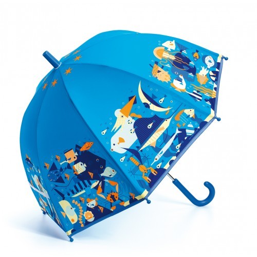 Umbrelă colorată Djeco Ocean