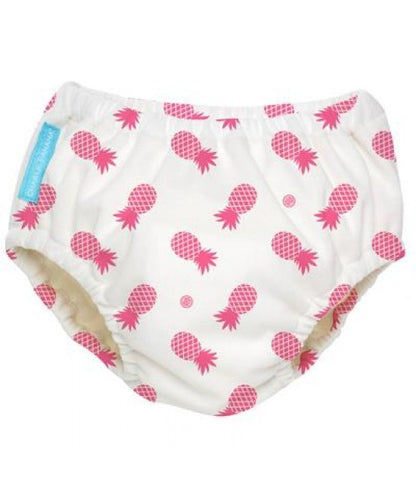 Scutec refolosibil de înot Charlie Banana cu interior de Tencel - Hot Pineapple