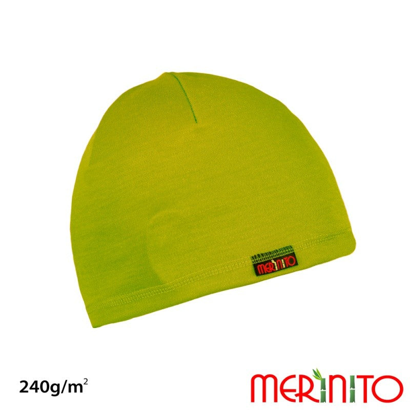 Cǎciulǎ copii lânǎ merinos + bambus 240g - Merinito - Limoncello