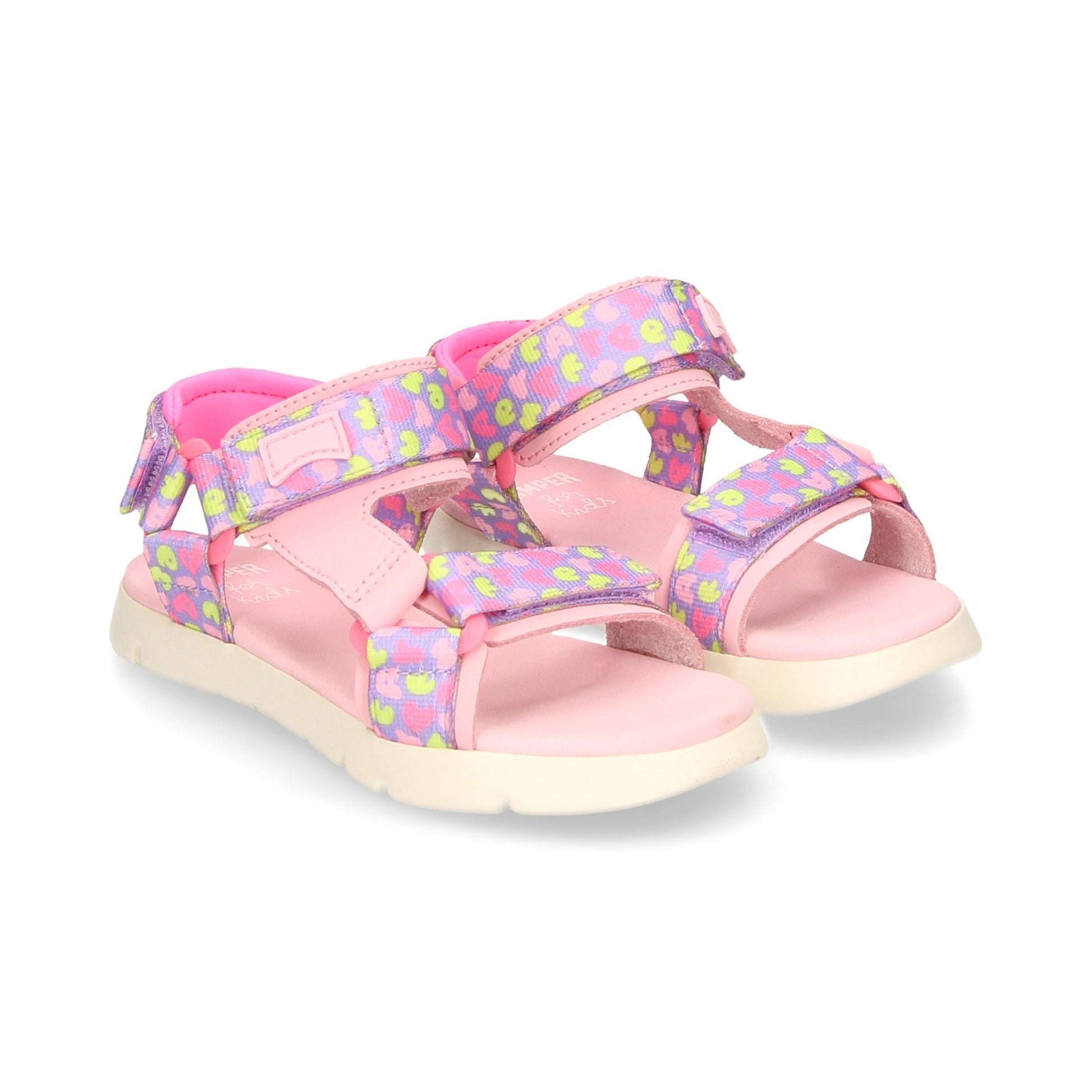 Sandale pentru copii Oruga Pink/ Multicolor - Camper