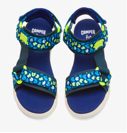 Sandale pentru copii Oruga Blue/ Multicolor - Camper