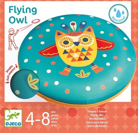 Disc frisbee Djeco, Zborul bufnitei