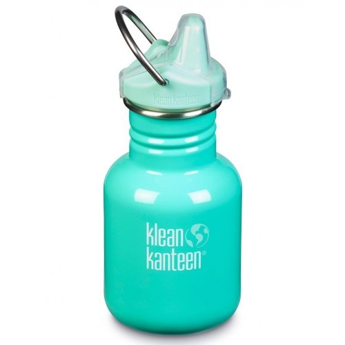 Recipient din otel inoxidabil 355 ml cu capac cu cioc - Klean Kanteen - Kid Classic Beach Bum