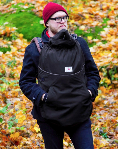 Protecție de iarnǎ MaM Deluxe FLeX Black + Cagulǎ ajustabilǎ