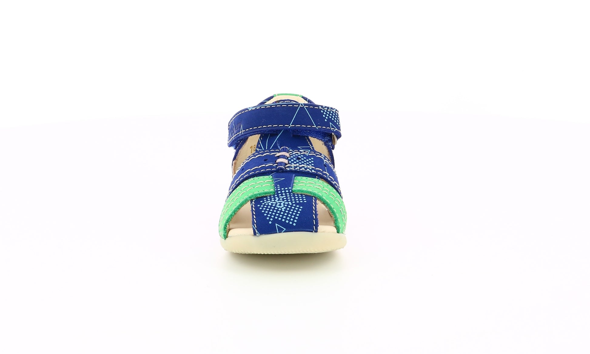 Sandale Kickers - Bigbazar-2 Bleu și verde galactic