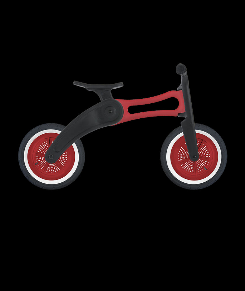 Bicicletă De Echilibru Wishbone Design 3-În-1 - Ediţie Reciclată RE2 Red (Bicicletă Fără Pedale)