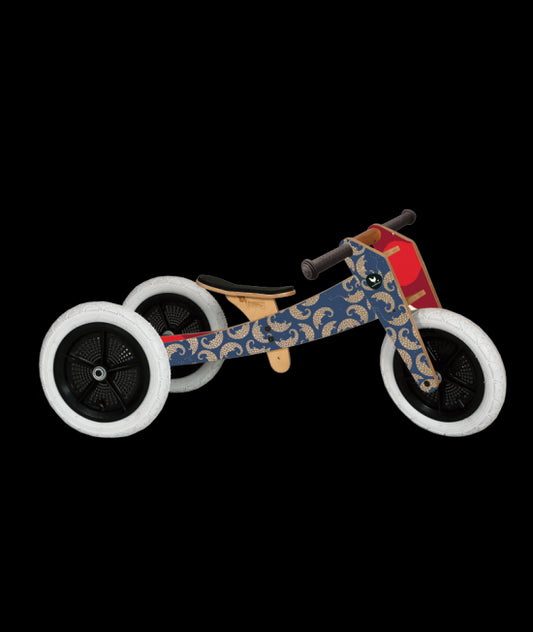 Bicicletă De Echilibru Wishbone Design 3-În-1 Pangolin Ediție Limitată Endagered Species (Bicicletă Din Lemn Fără Pedale)