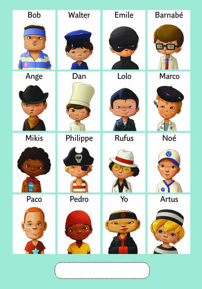 Mini logix Djeco ghiceste personajul