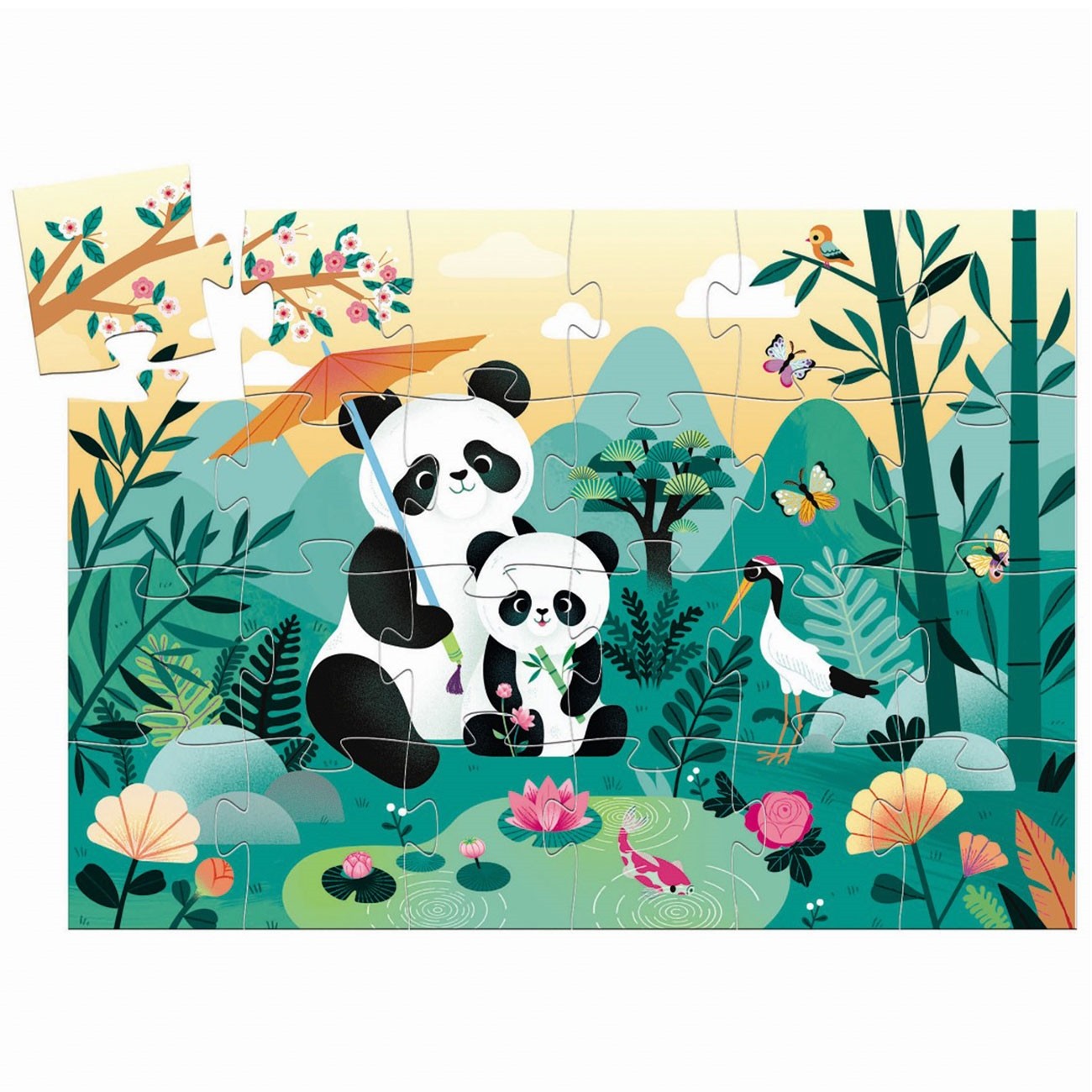 Puzzle Djeco, Panda Leo