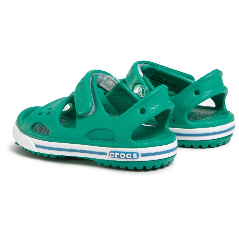 Sandale Crocs - Crocband Sandal Kids - Deep green / Prep blue
