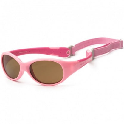 Ochelari de soare pentru copii - Koolsun Flex - Pink Sorbet - 0-3 ani