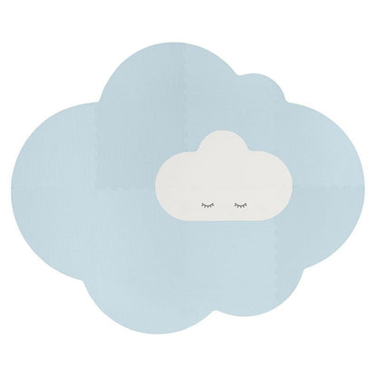 Saltea de joaca din spuma, Norisorul albastru, 175 cm, Quut