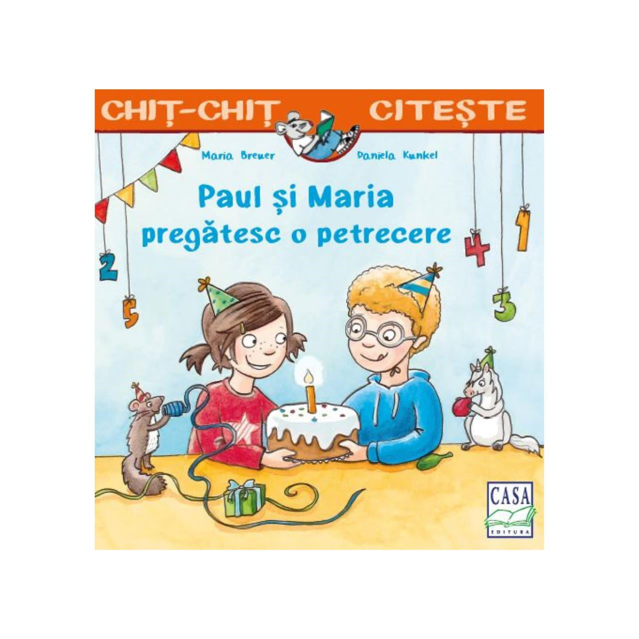 Paul și Maria pregătesc o petrecere