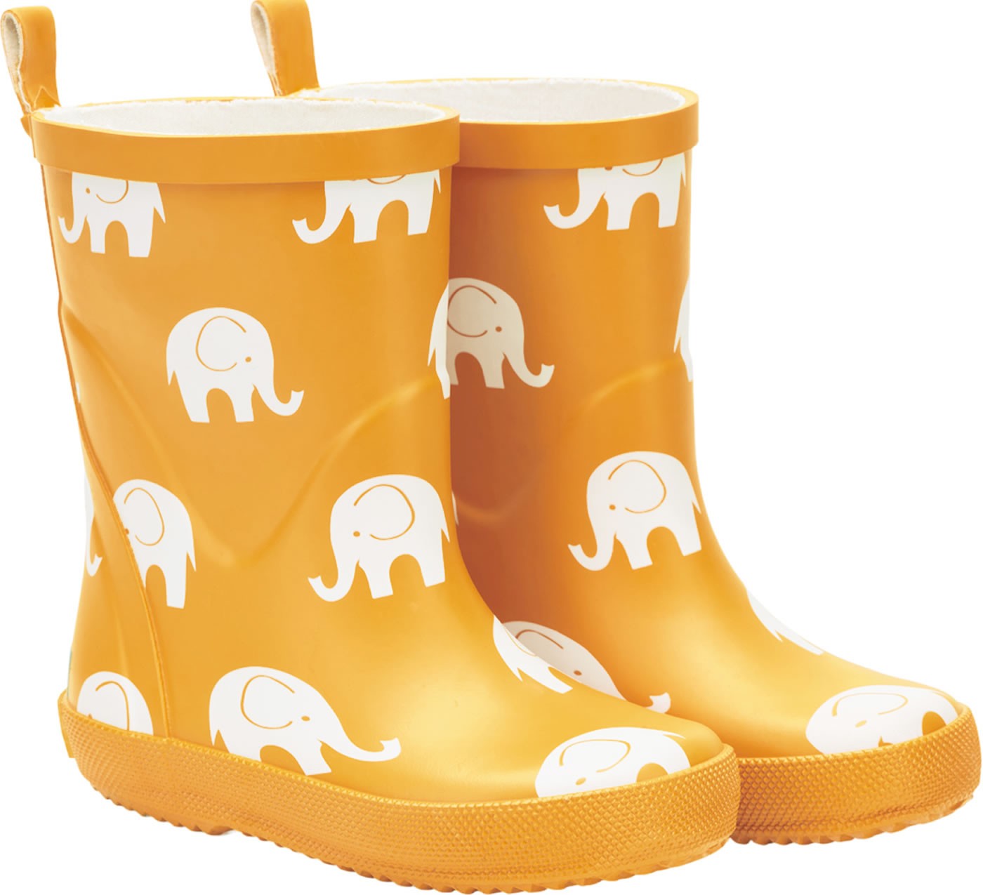 Cizme de ploaie CeLaVi -  Elephants Print - Mineral Yellow