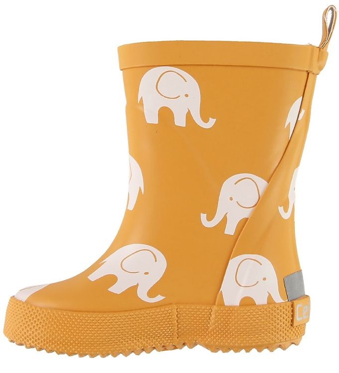 Cizme de ploaie CeLaVi -  Elephants Print - Mineral Yellow