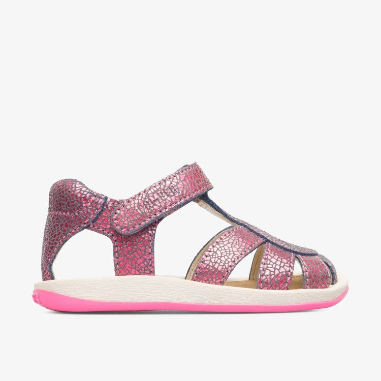 Sandale Bicho Pink cu textura - Camper