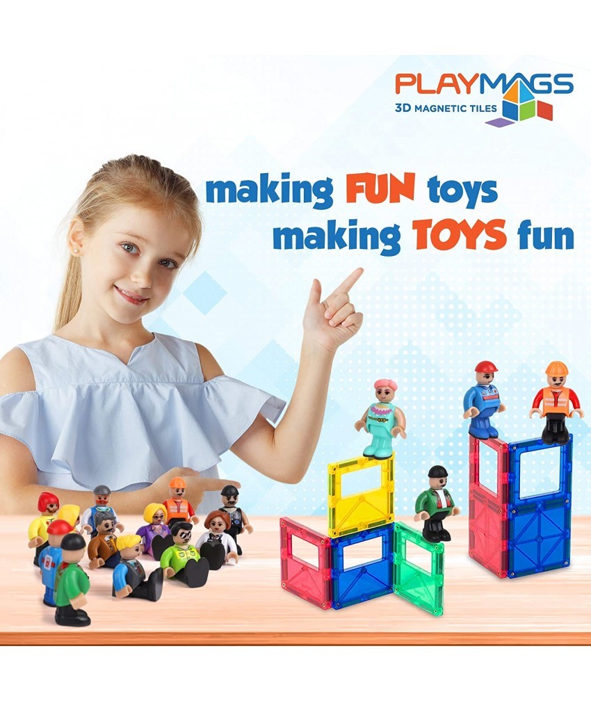 Set Playmags 15 figurine magnetice