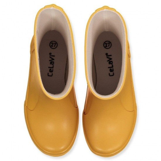 Cizme din cauciuc natural - CeLaVi - Mineral Yellow