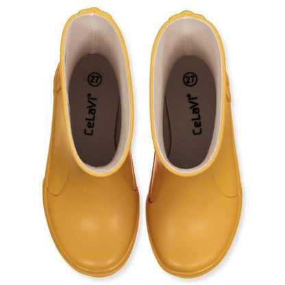 Cizme din cauciuc natural - CeLaVi - Mineral Yellow